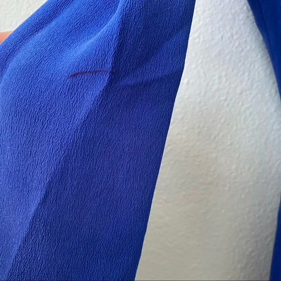 Vintage Silk Blue Dress - Picture 11 of 11